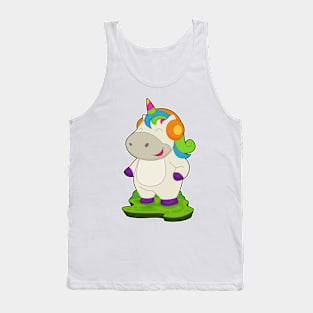 Unicorn Musician Headphone Music Tank Top